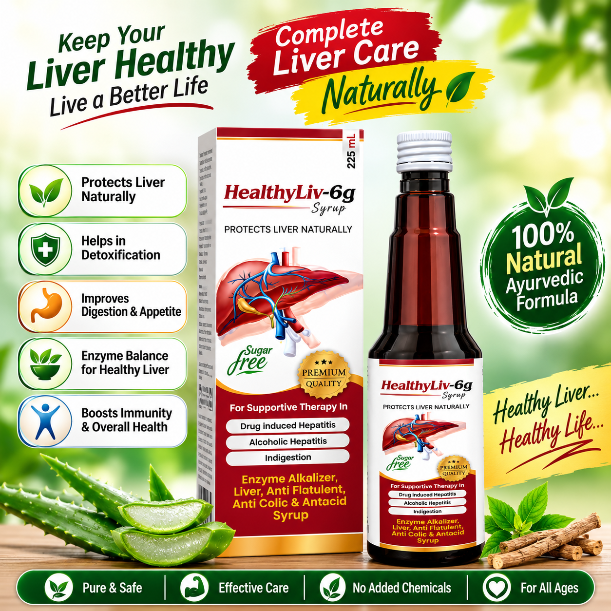 CMPL HealthyLiv-6g - Caduceus wellness product